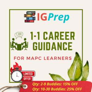 1-1 career guidance FOR MAPC