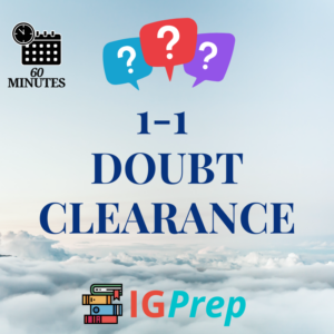 1-1 Doubt Clearance for MAPC