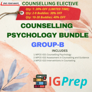 Counselling Psychology-BUNDLE