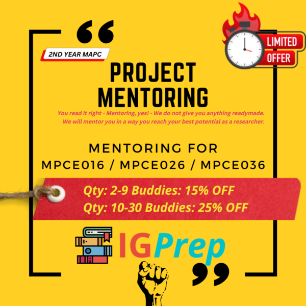 Project Mentoring For Mapc