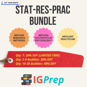 STAT-RES-PRAC BUNDLE for MAPC